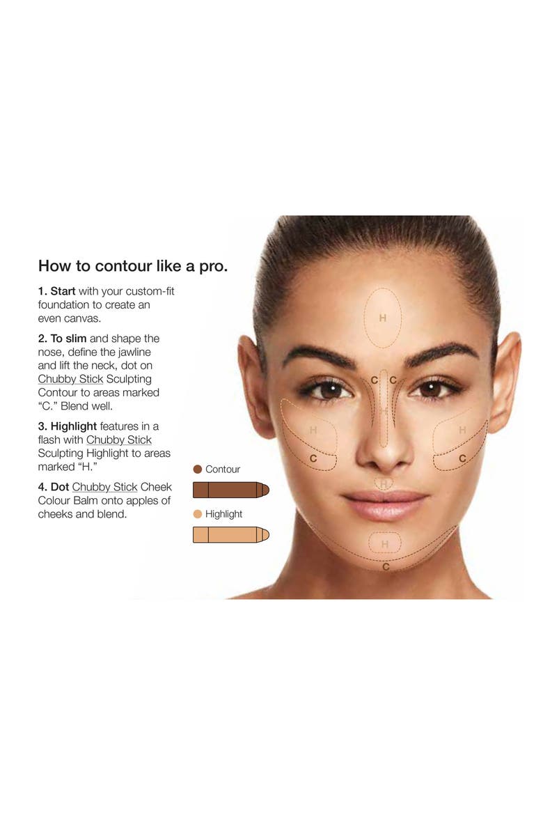 Chubby Stick Sculpting Cream Highlighting Stick, Alternate, color, HEFTY HIGHLIGHT