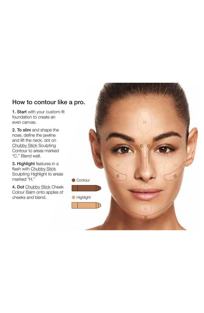 Clinique Chubby Stick Sculpting Cream Highlighting Stick, Alternate, color, Hefty Highlight