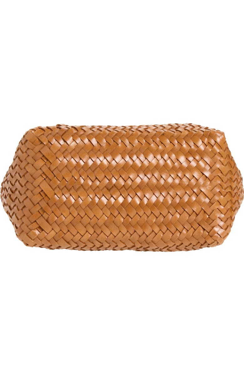 Madewell The Signature Woven Raffia Shoulder Bag, Alternate, color, Burnt Sienna