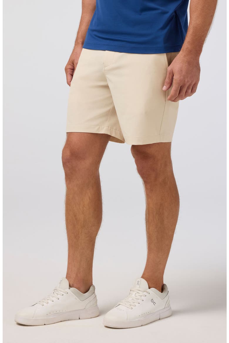 Helmsman Flat Front Performance Golf Shorts, Alternate, color, OAT