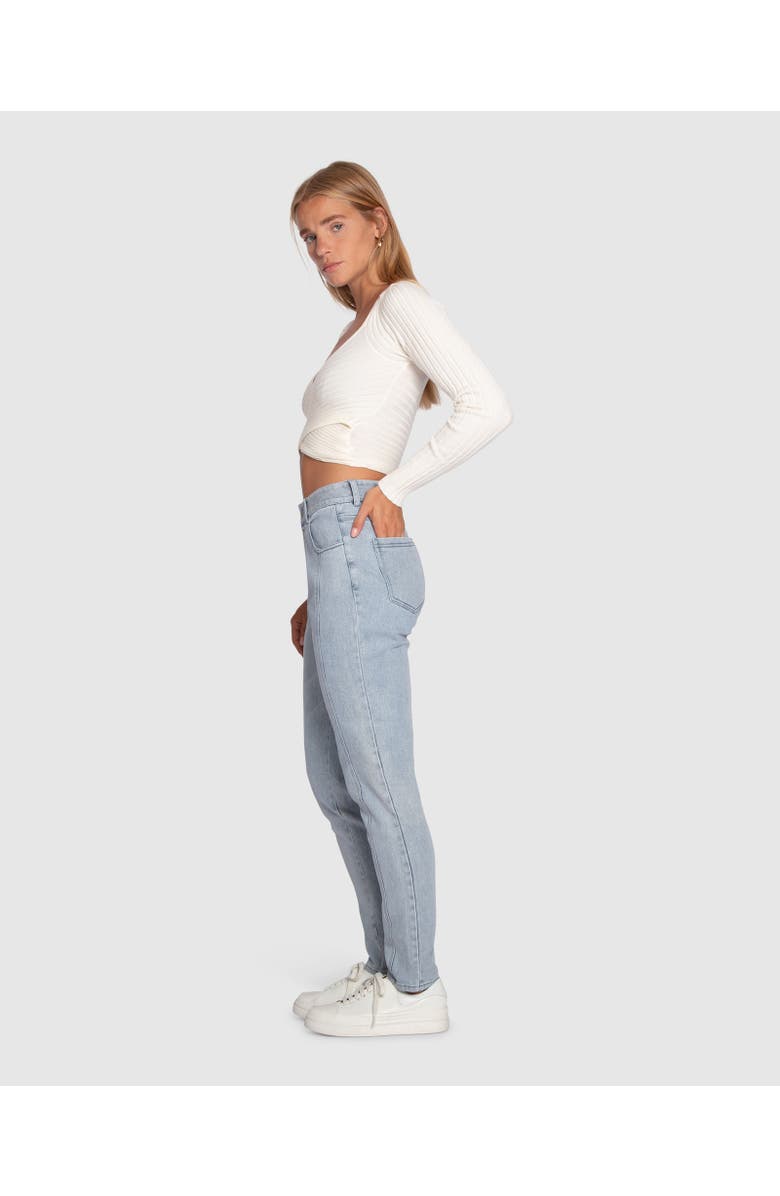 Belle & Bloom First Class Skinny Jeans, Alternate, color, Stonewash