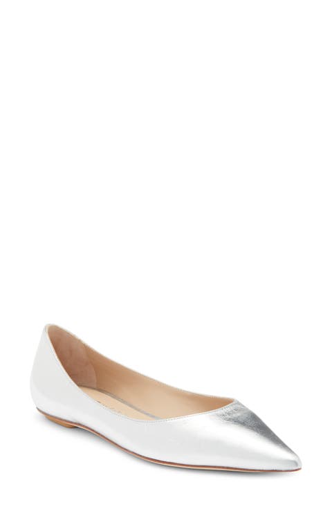 Emilia Pointed Toe Flat (Women)