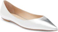 Stuart Weitzman Emilia Pointed Toe Flat
