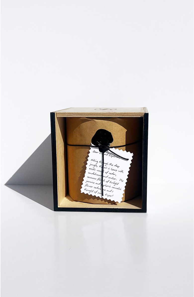 VILLA ABURI Labdanum Veil Scented Candle with Wood Wick, Alternate, color, NO COLOR