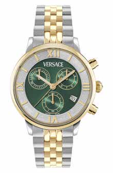 Classic Round Chrono Bracelet Watch, 38mm