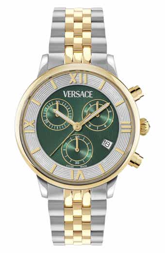 Classic Round Chrono Bracelet Watch, 38mm
