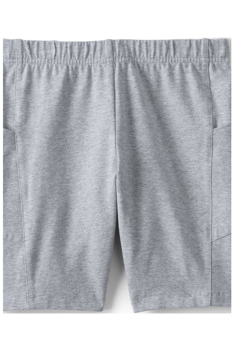 Girls Tough Cotton Bike Shorts, Main, color, Gray Heather