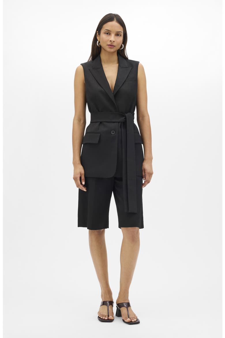 Easy Tie Vest, Main, color, Black
