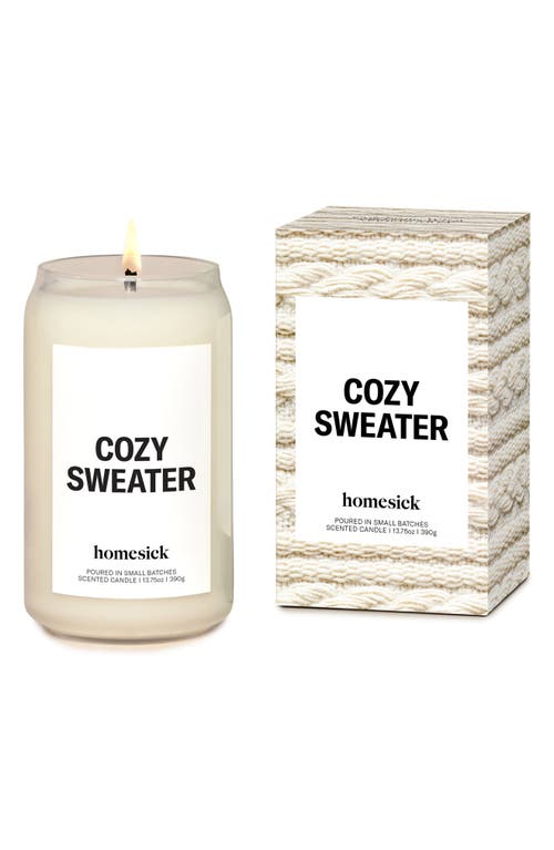 homesick Cozy Sweater Soy Wax Candle 