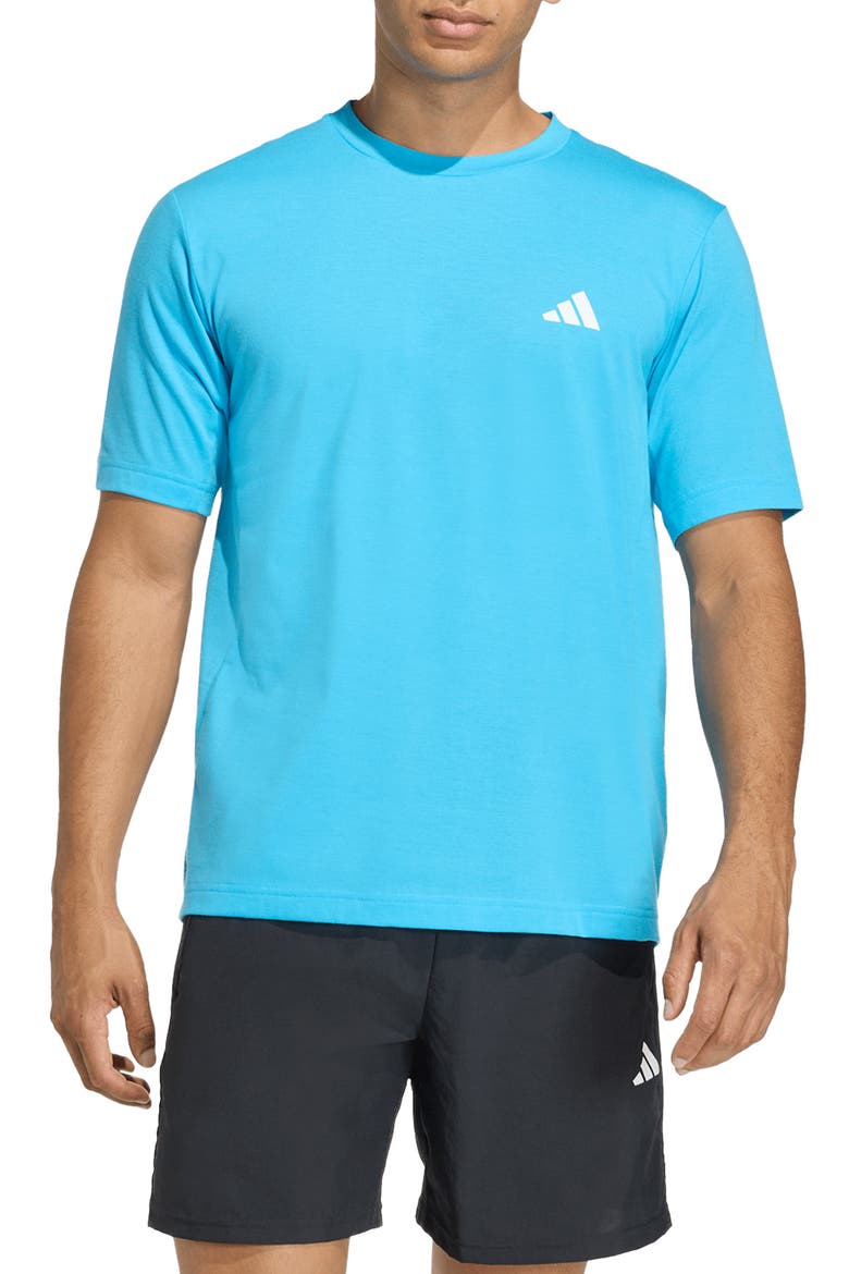 Workout Essentials FeelReady T-Shirt, Main, color, LUCID AQUAMARINE