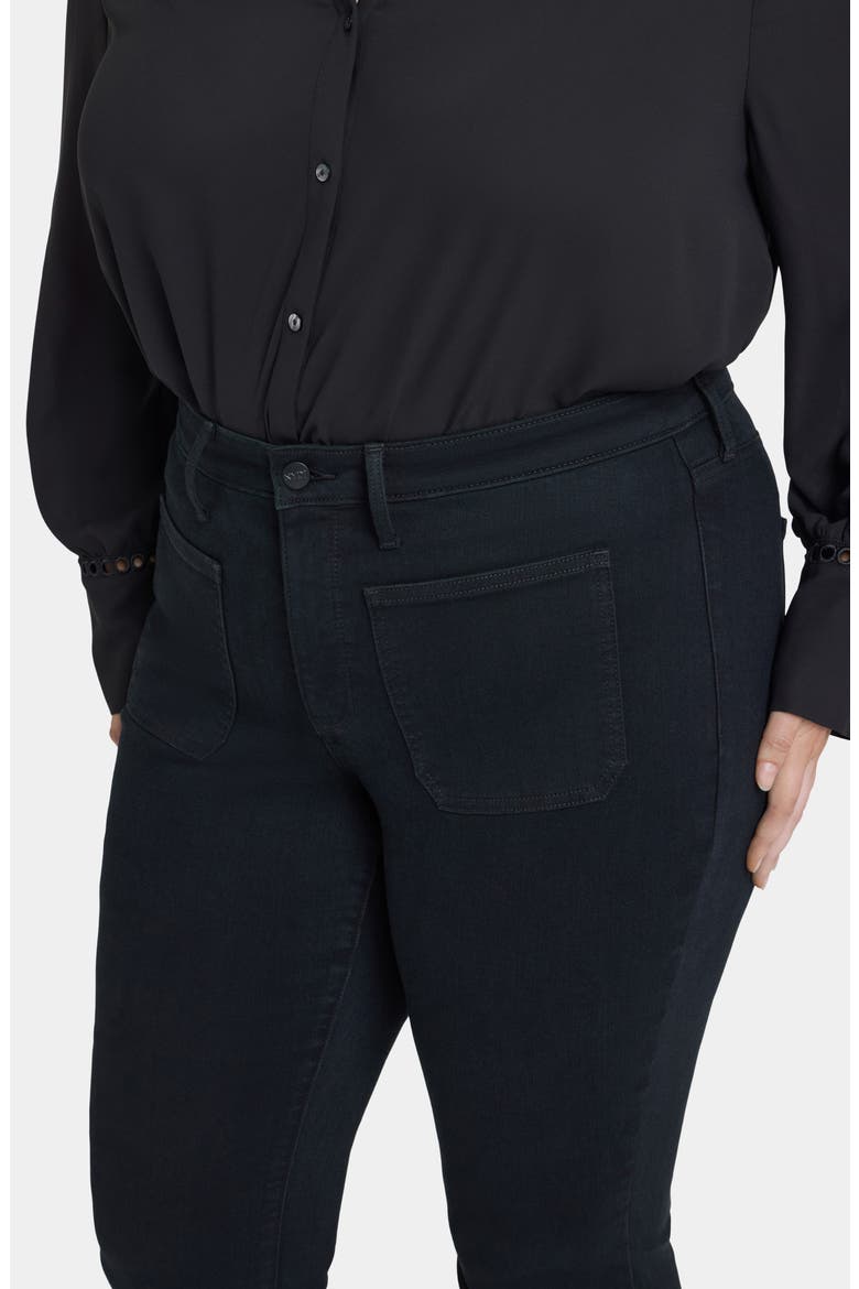 Ava Patch Pocket Flare Jeans, Alternate, color, HUNTLEY