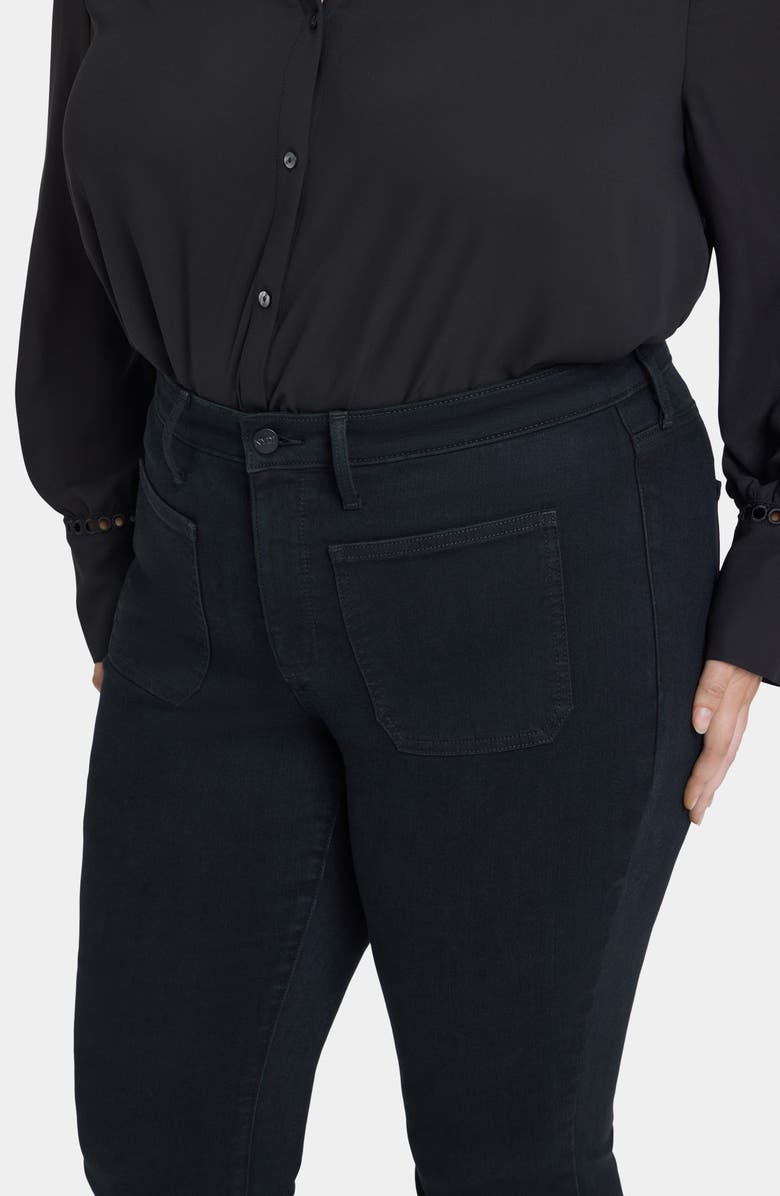 NYDJ Ava Patch Pocket Flare Jeans, Alternate, color, Huntley