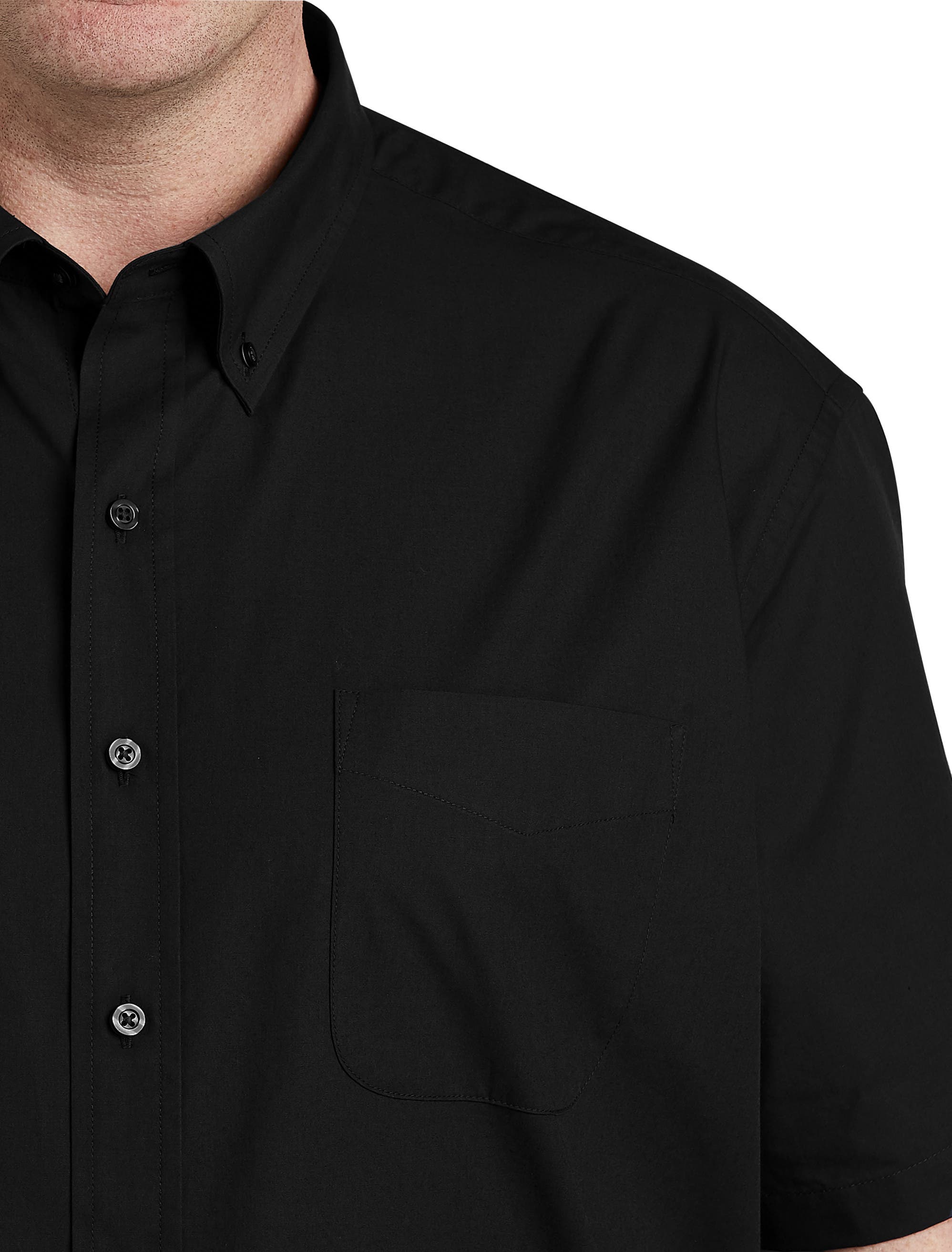 Big & Tall Poplin Sport Shirt - image 2