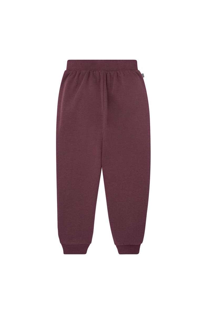 Modern Moments<sup
™</sup
 by Gerber Embroidered Floral Sweatshirt and Jogger Set, Alternate, color, Purple