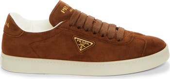 Prada Lane Triangle Logo Low Top Sneaker (Women) | Nordstrom