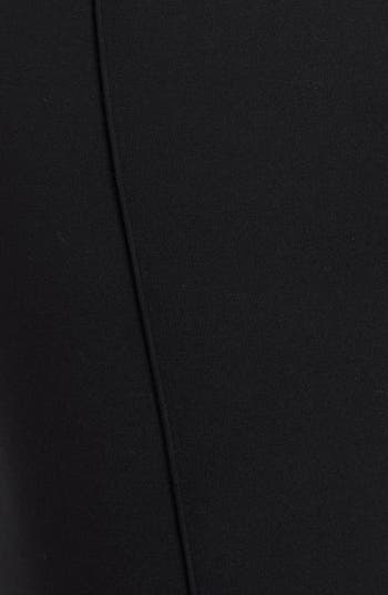 High Waist Flare Ponte Pants