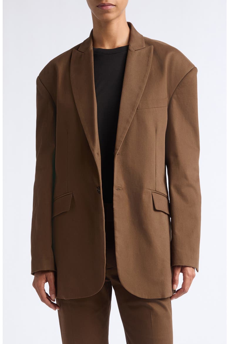 The Oversized Blazer, Main, color, BROWN