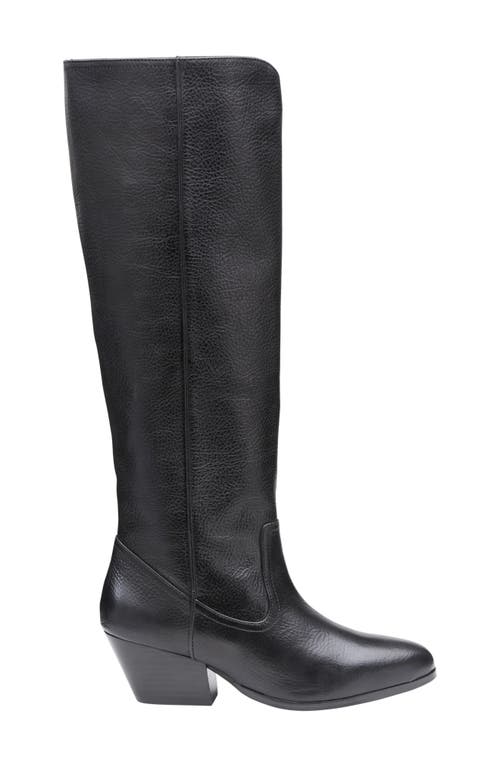 Johnston & Murphy Tristen Knee High Boot In Black