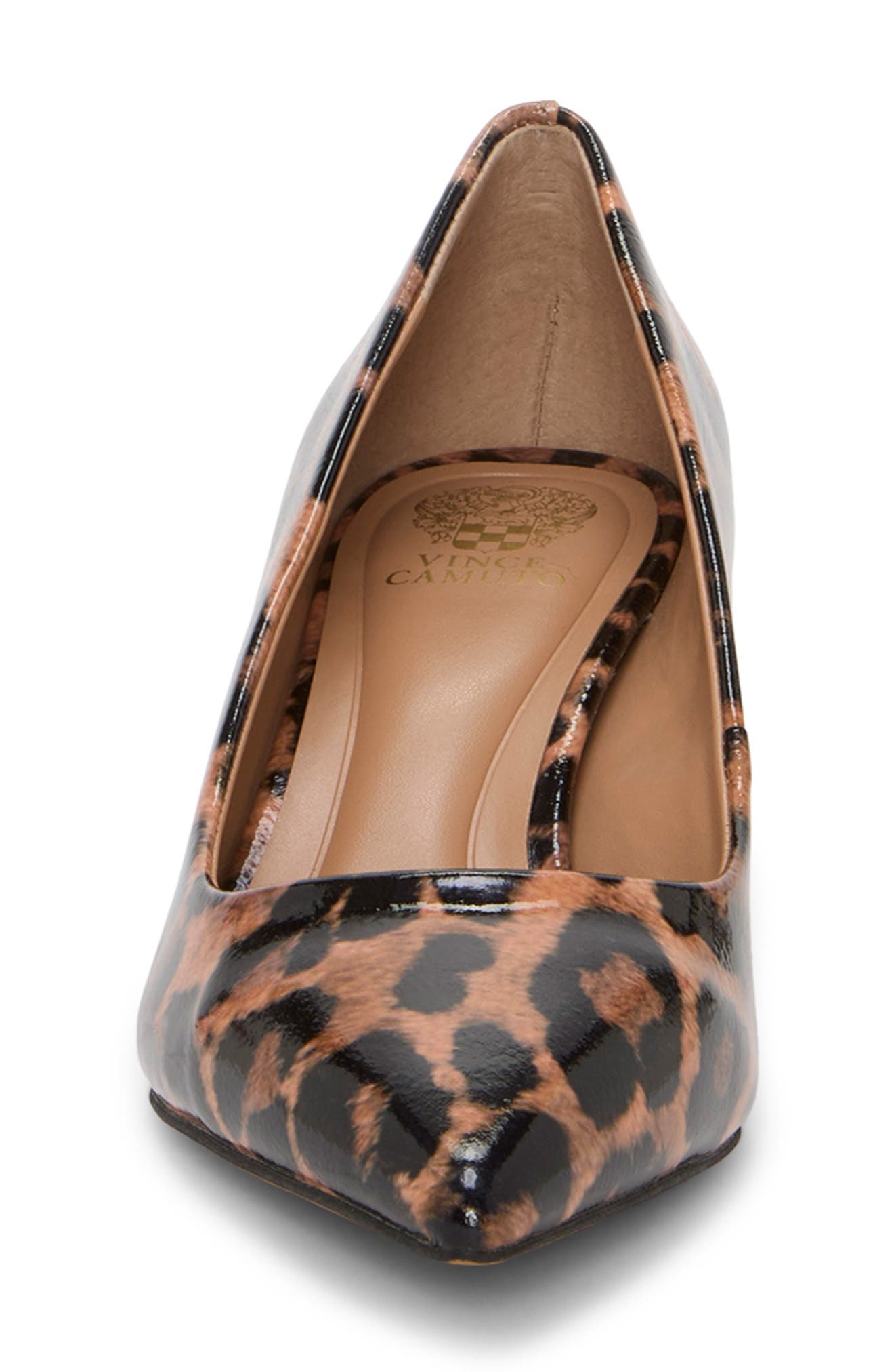 Vince Camuto Kehlia Pointed Toe Pump, Alternate, color, Black/ Natura