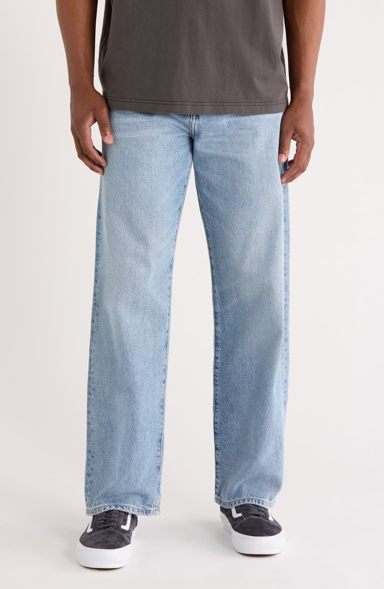 PacSun Brooks Baggy Jeans, Main, color, Medium Indigo