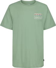 Billabong Kids' Runner Wave Logo Graphic T-Shirt