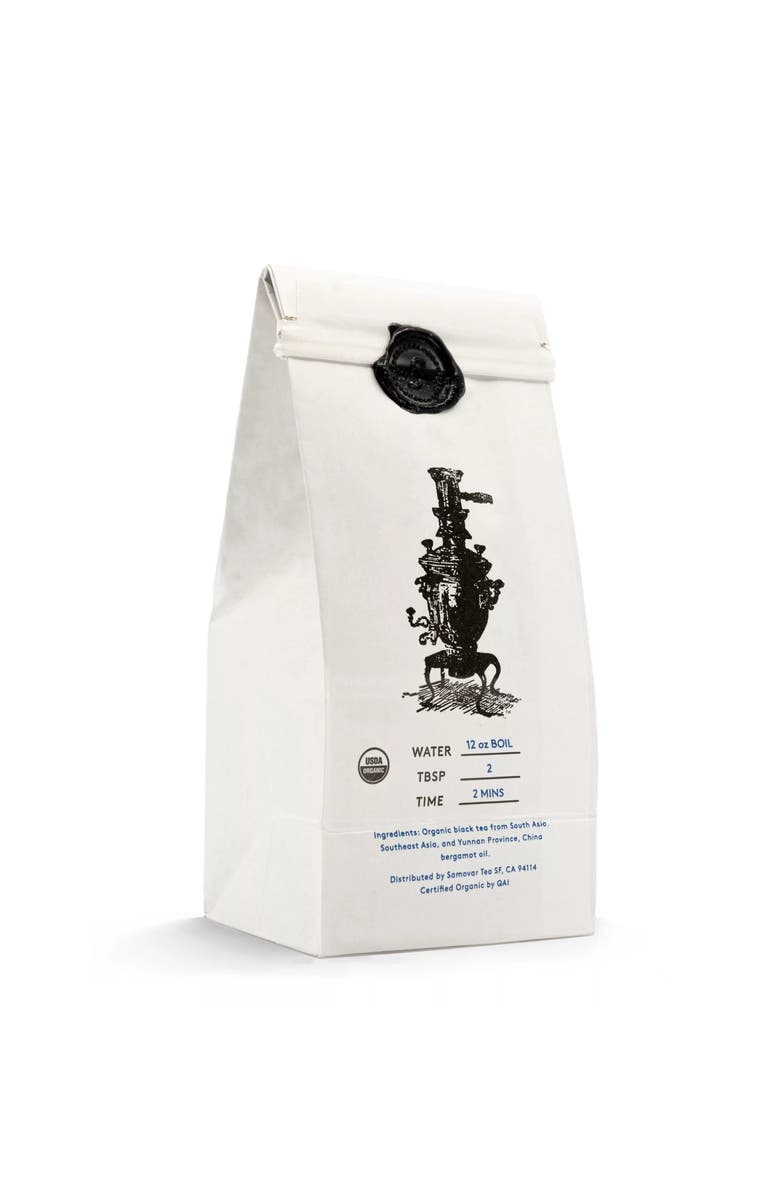 Samovar Tea Earl Grey Black Tea, Organic, Alternate, color, 1 Lb Bulk Bag