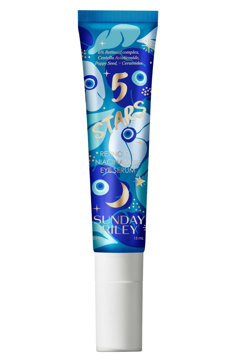 Sunday Riley 5 Stars Retinoid + Niacinamide Eye Serum, Main, color, 