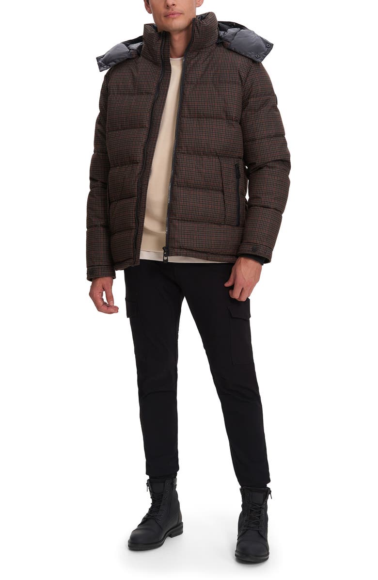 Noize River Short Puffer Jacket, Alternate, color,