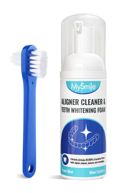 2-in-1 Aligner Cleaner & Whitening Foam