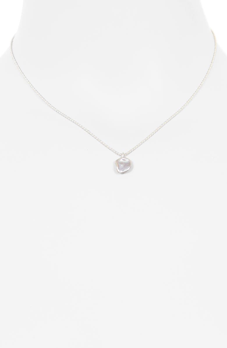Monica Vinader Nura Keshi Pearl Pendant, Alternate, color, 