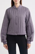 Rains Banja Quilted Liner Bomber Jacket