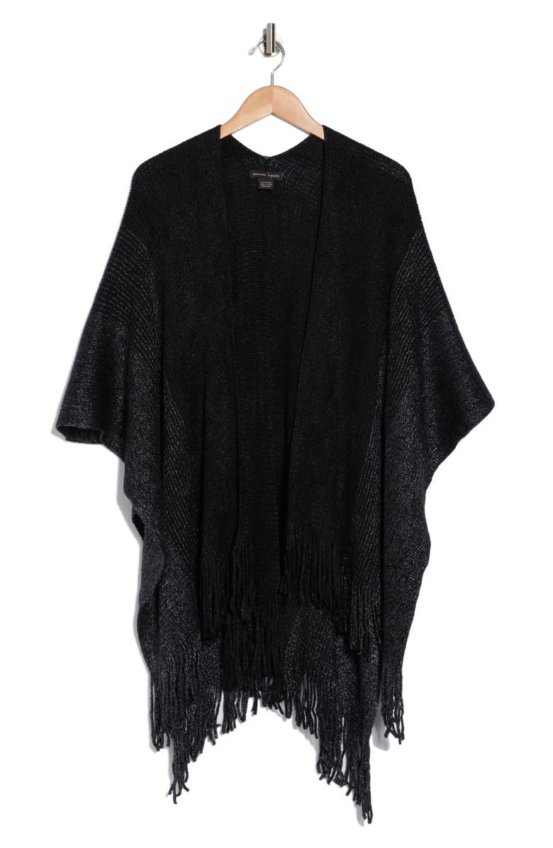 Nanette Lepore Soft Knit Ruana, Alternate, color, 