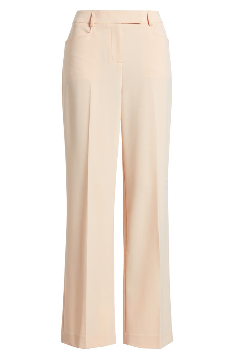 Tahari ASL Bird Eye Straight Leg Pants, Alternate, color, Parfait