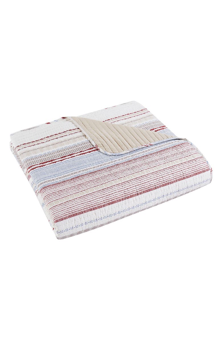 Lucky Brand Leigha Vertical Stripe 3-Piece Quilt Set, Alternate, color,