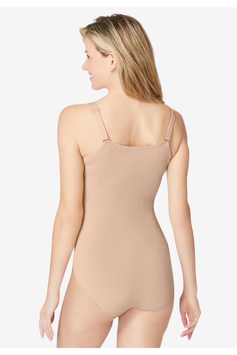 Instant Shaper Medium Control Seamless Bodysuit, Alternate, color, NUDE