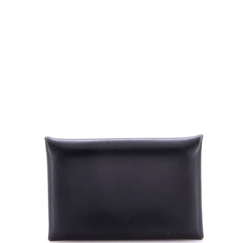 Calvi Duo Card Holder Box Calf