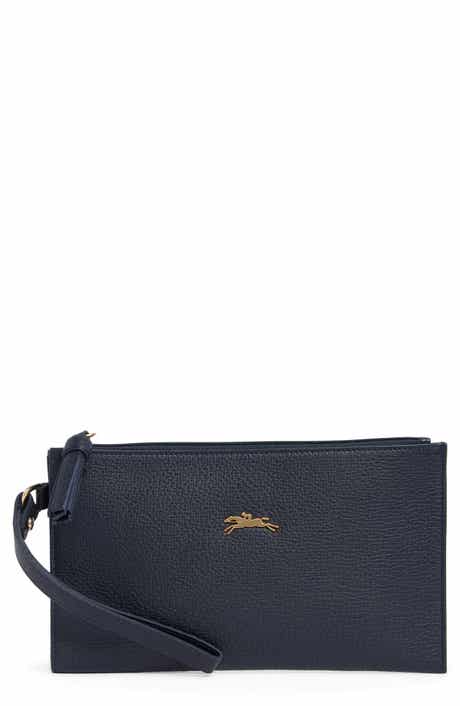 Longchamp Penelope Leather Wristlet