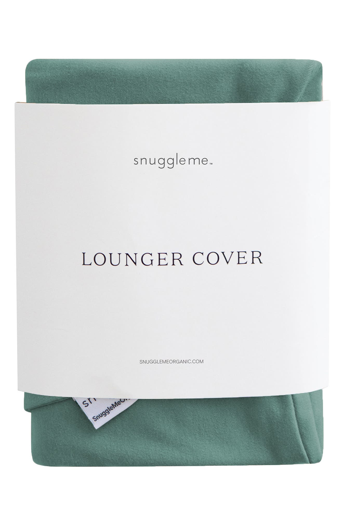 Snuggle Me Toddler Lounger Cover in Moss 