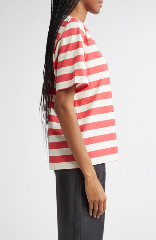 Stand Studio Hallie Organic Cotton Oversize Graphic T-shirt In Neutral