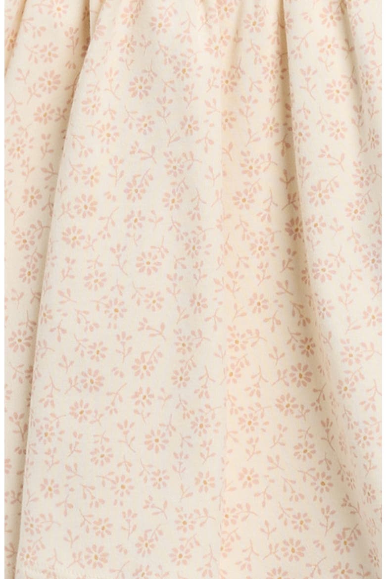 Smocked Organic Cotton Jersey Sundress & Bloomers Set, Alternate, color, IVORY