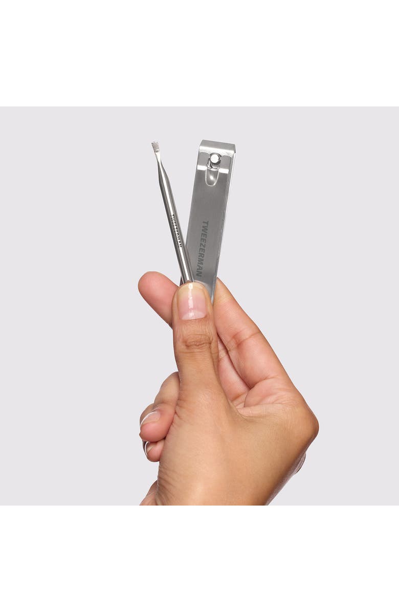 TWEEZERMAN Extra Strength Nailcare Kit, Alternate, color, Stainless Steel