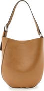 AllSaints Luna Leather Hobo Bag