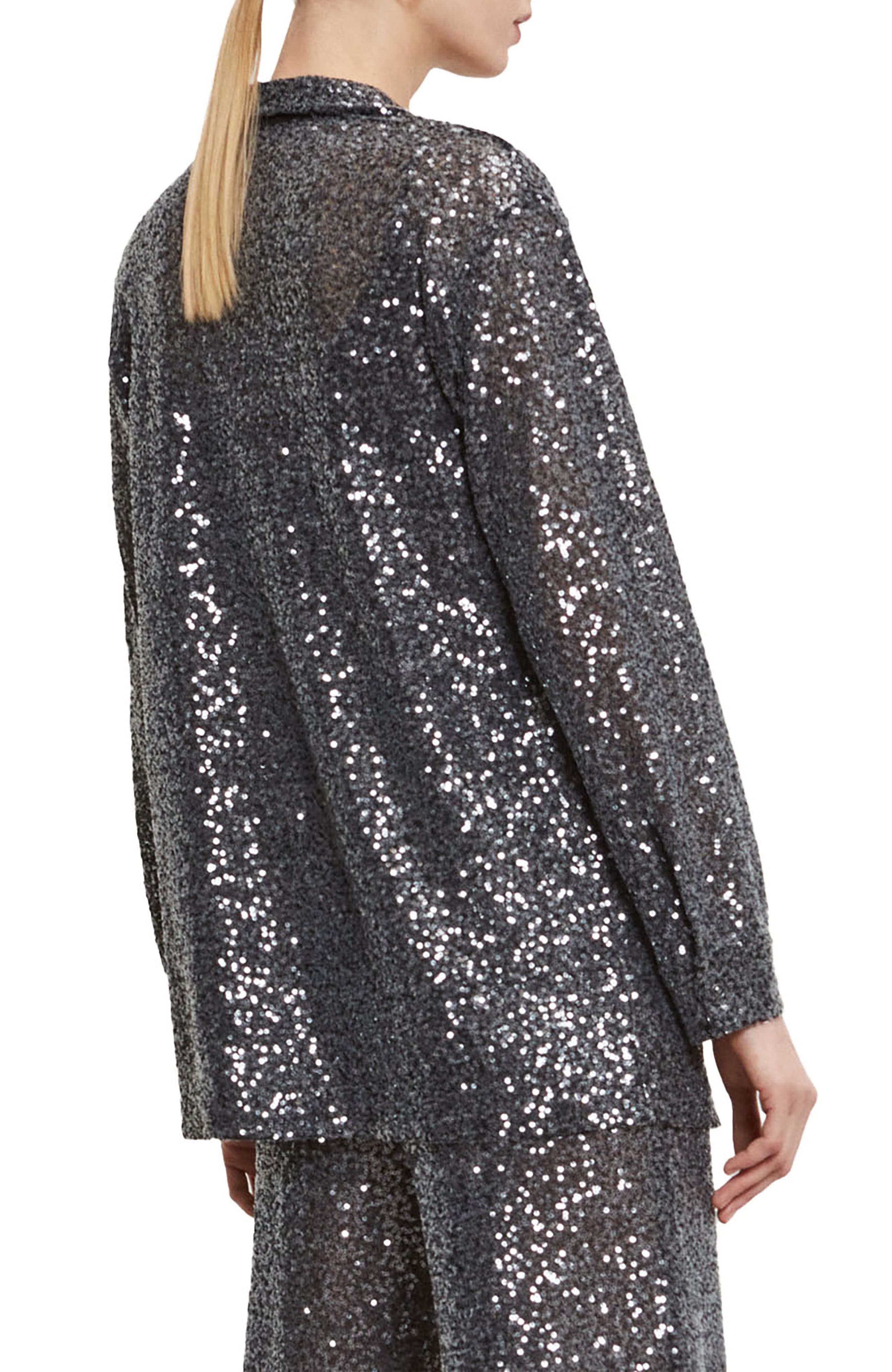 Sequin Embellished Shirt - image 4