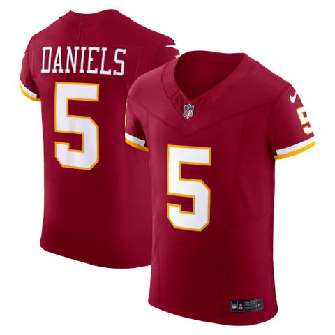Men's Nike Jayden Daniels Burgundy Washington Commanders Team Vapor F.U.S.E. Elite Jersey