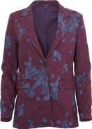 Lords of Harlech Jane Stretch Tencel Tailored Blazer