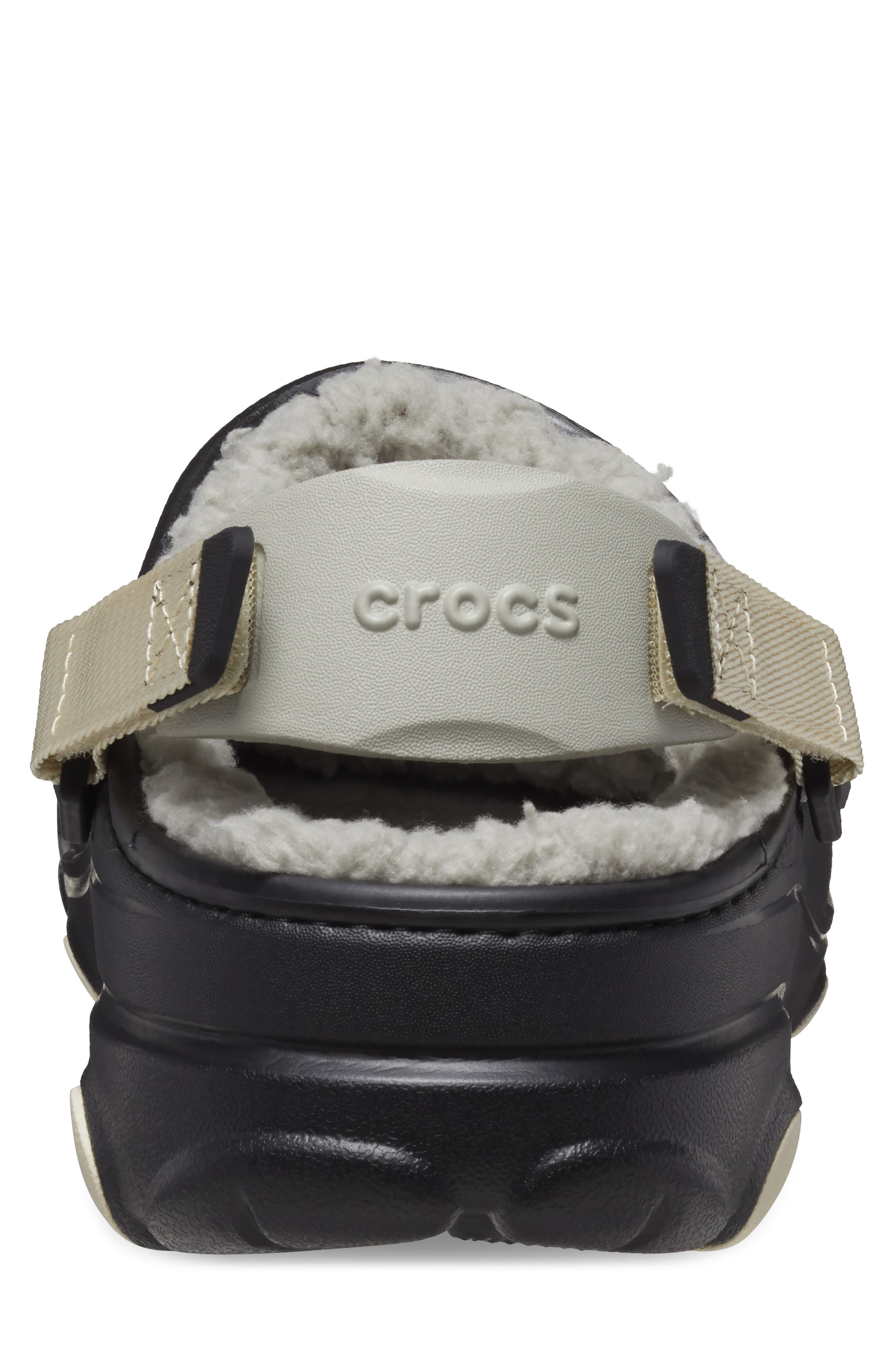 CROCS All-Terrain Faux Fur Lined Clog, Alternate, color, 