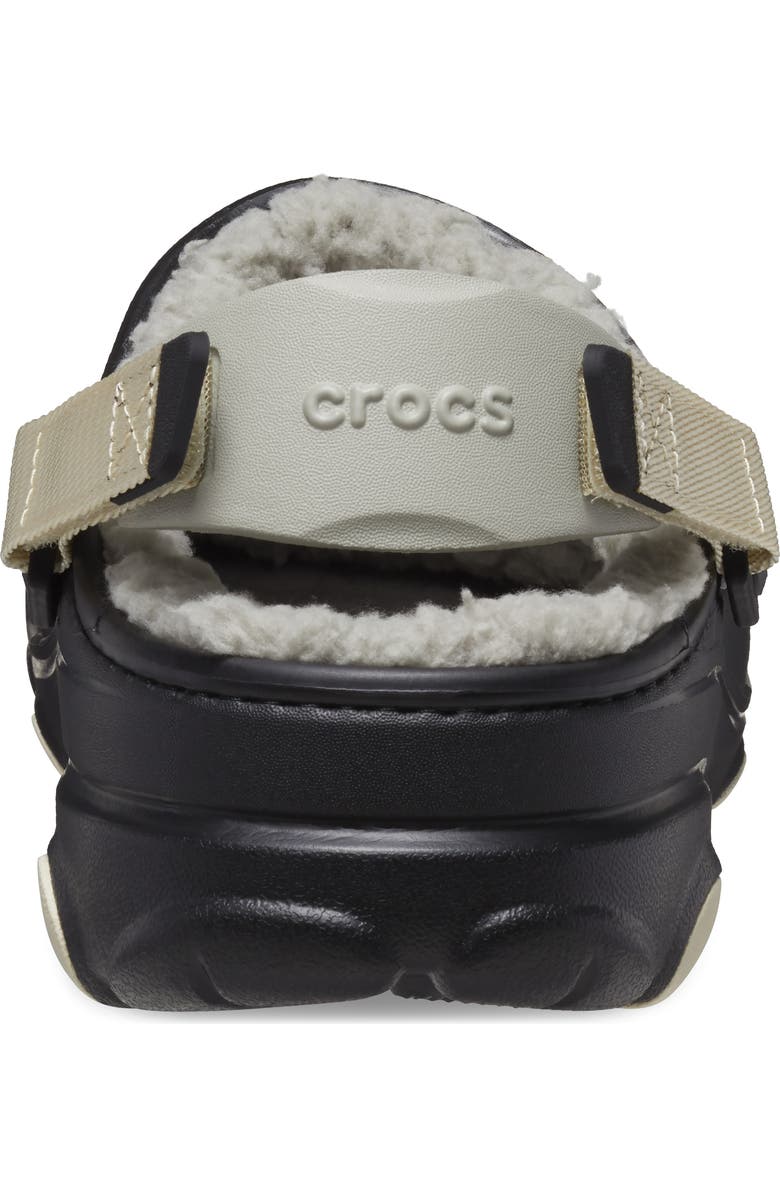 CROCS All-Terrain Faux Fur Lined Clog, Alternate, color,