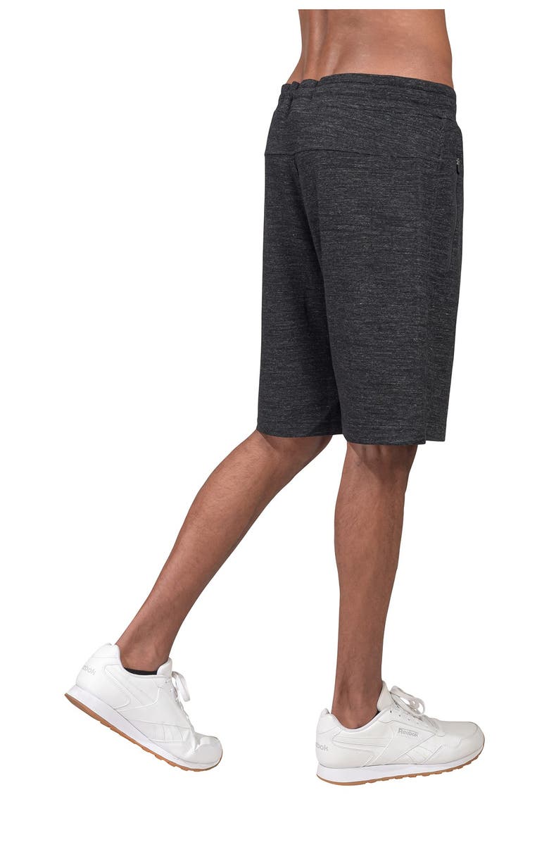 90 DEGREE BY REFLEX Zip Pocket Terry Shorts, Alternate, color,