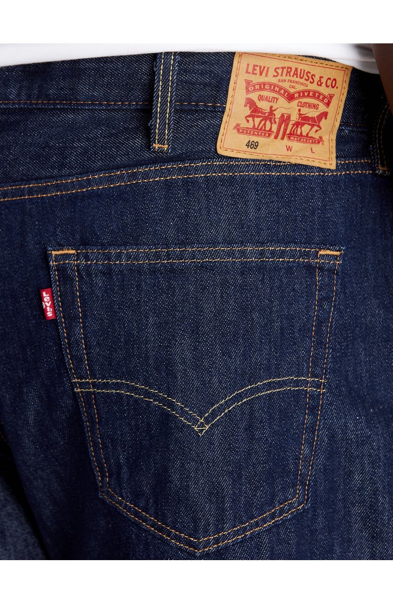 Levi's Big & Tall 469 Loose-Fit Denim Shorts, Alternate, color, Lazy Blue