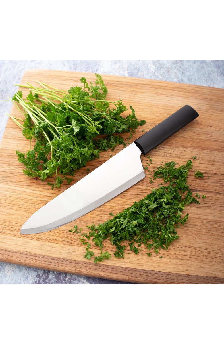 Rada Cutlery 8.5-Inch French Chef Knife Straight Stainless Steel Blade, Alternate, color, Black